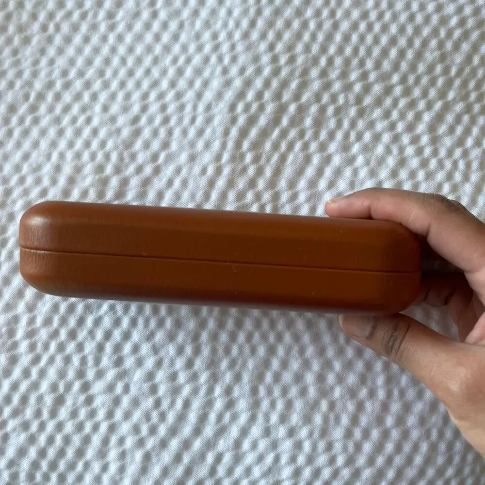 Fossil Clamshell Brown Eyeglasses Sunglasses Hardshell Case - Picture 9 of 9